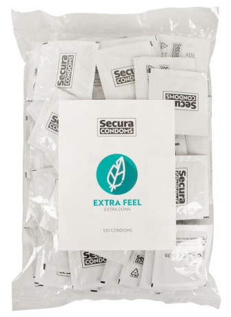 Secura Extra Feel 100pcs Bag